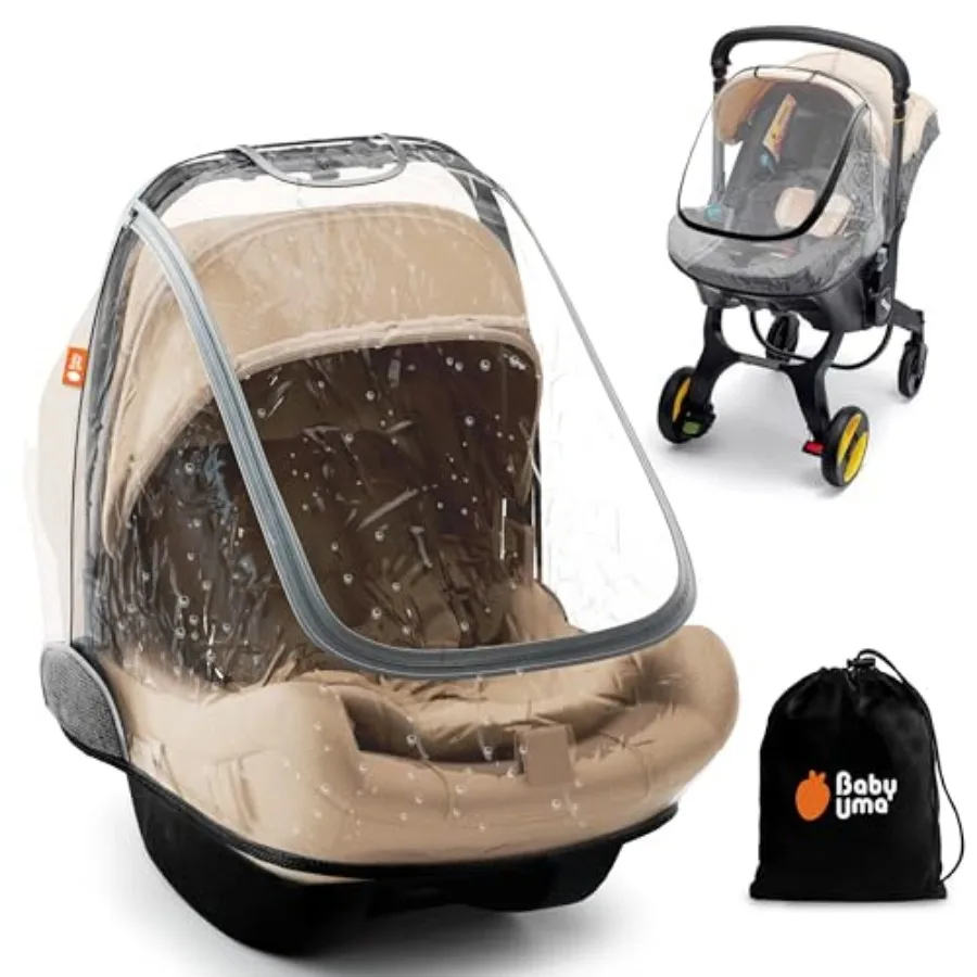 

Waterproof and Breathable s Baby, 100% PEVA with Ventilation Panels, Protects from Rain, Dust and Wind, Universal with Easy-Acc