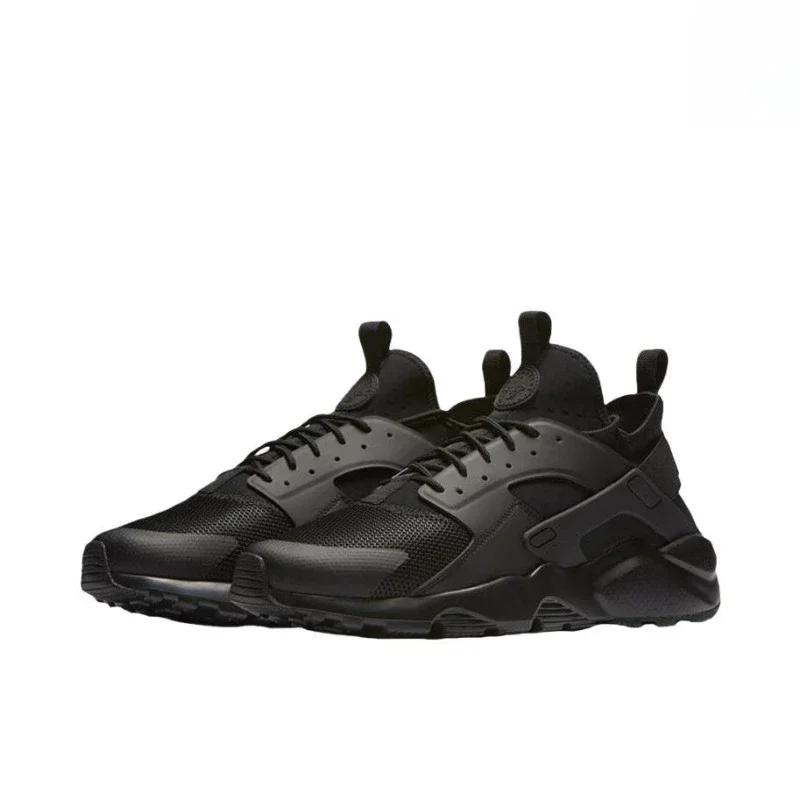 

Nike Air Huarache Ultra Triple Black Mesh Breathable Non-slip Cushioning Retro Casual Men Women Running Shoes Sports Sneakers