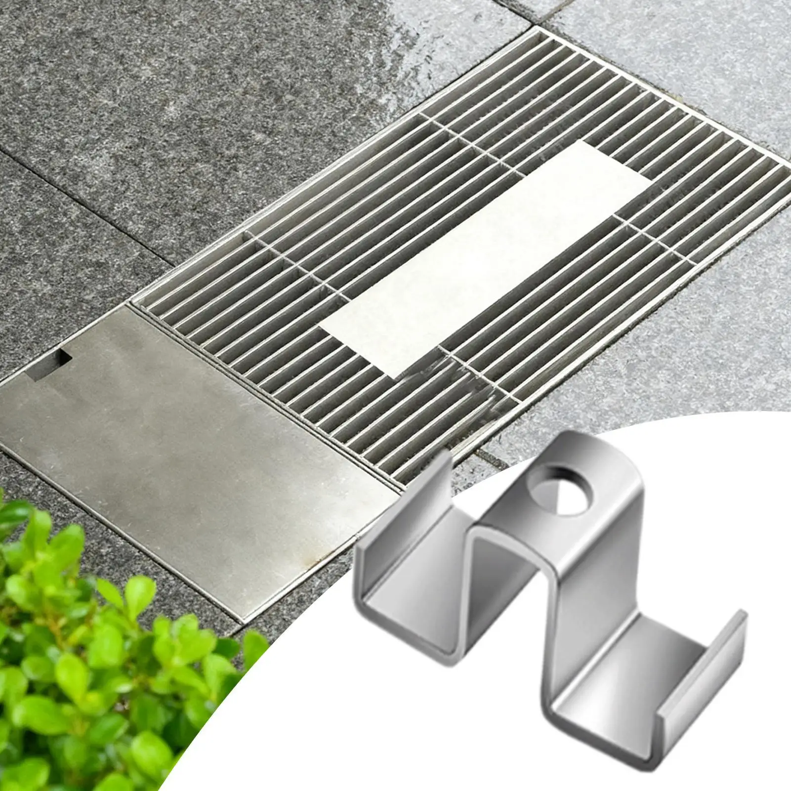 Grating Clips 25-Piece Galvanized Carbon Steel Grating Saddle Clips Fixing Clamp Hardware For Installation Factory Mezzanines