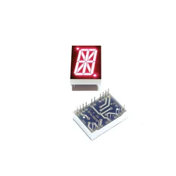23x33x10MM 1 Inch Highlight Red LED Display 1 Bit Cathode Anode Digital Bar Chart for Household Appliances Display Screen