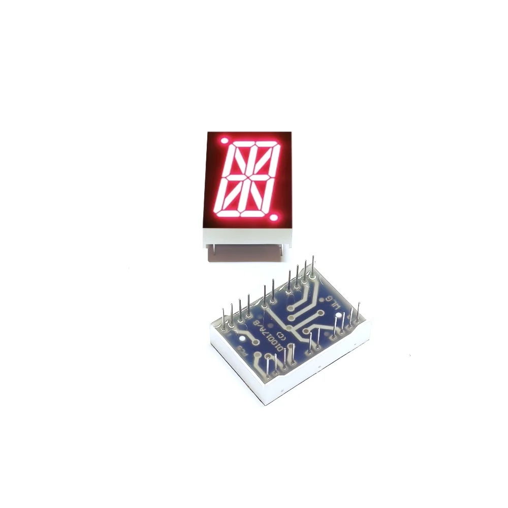 23x33x10MM 1 Inch Highlight Red LED Display 1 Bit Cathode Anode Digital Bar Chart for Household Appliances Display Screen