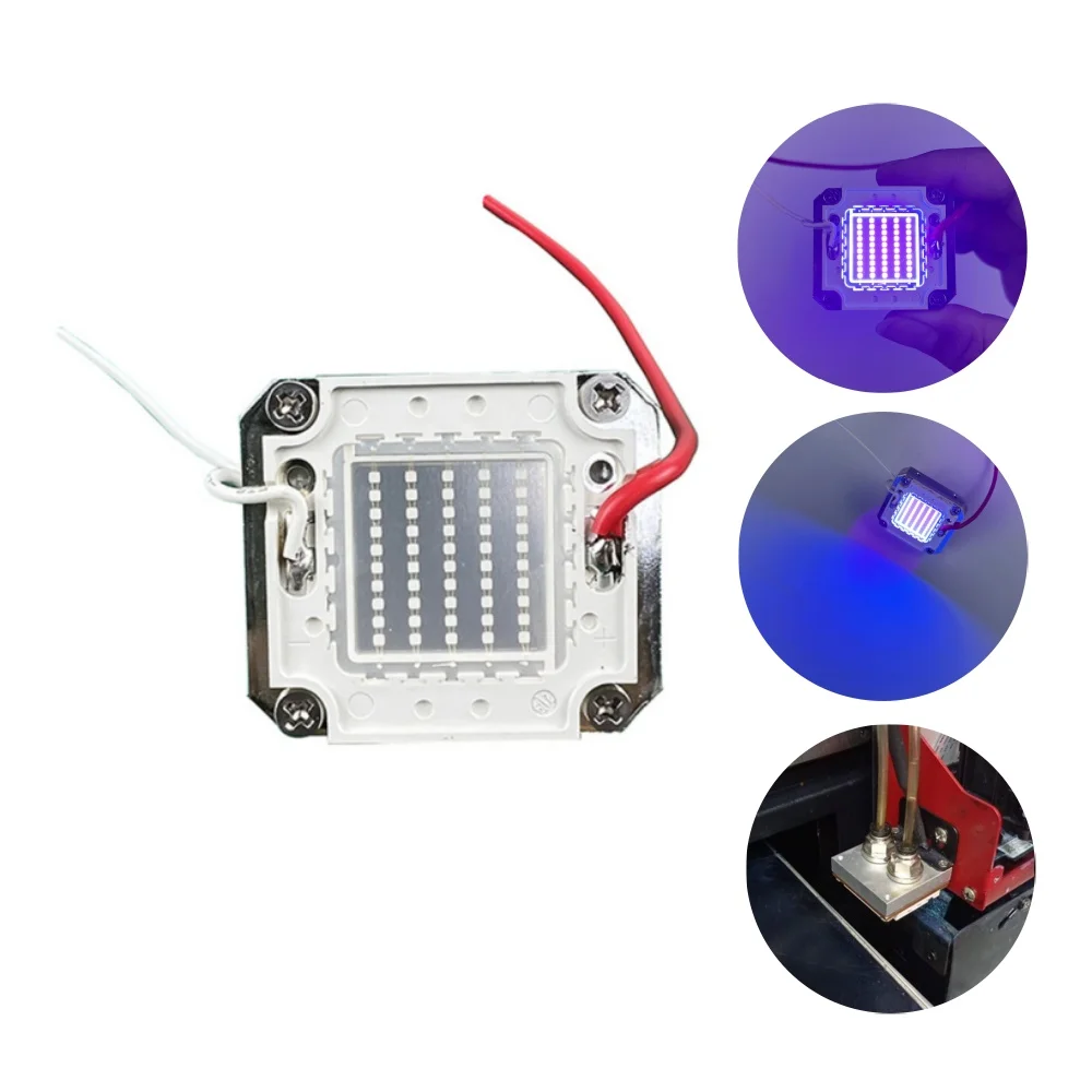 A3/A4  LED Curing Lamp 160-240W COB For 1390/Refond Color/DOM SEM/Songpu SU-404011A 395nm Water-Cooled