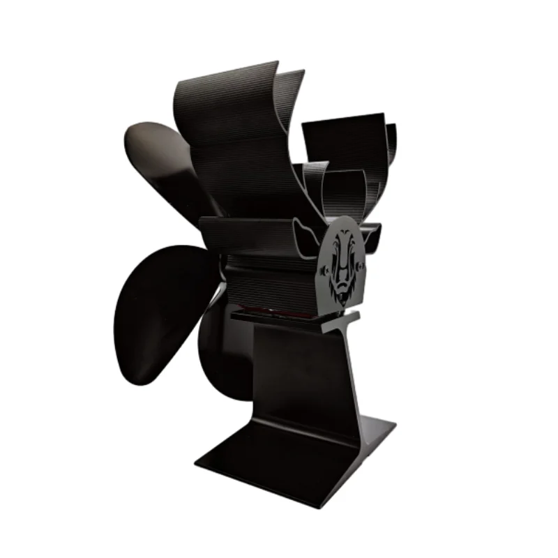 الجليد الصيد 18*18*9 سنتيمتر الموقد مروحة معدنية البناء مروحة كفاءة دوران الهواء أداء طويل الأمد #5