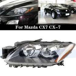 Front Bumper Headlight Headlamp For Mazda CX7 CX-7 2007-2014 Head Light Head Lamp