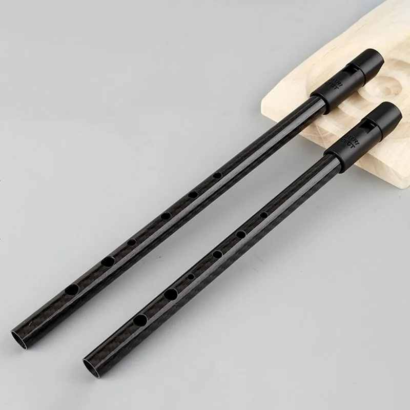 Professional Irish Flute C/E-flat Key Children Adult Learning Recorder Carbon Fiber Irish Whistle Portable Wind Flute Instrument