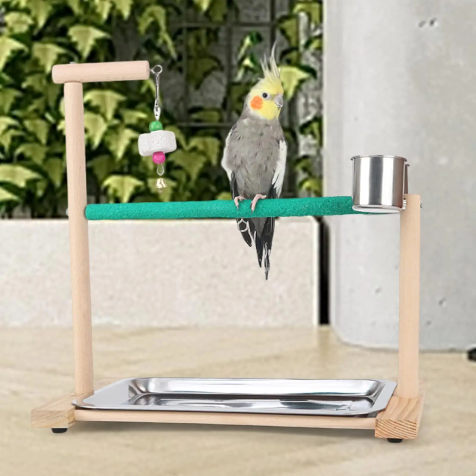 

Parrot Playground Parrots Chewing Toys for Cockatiels Conures Parakeets