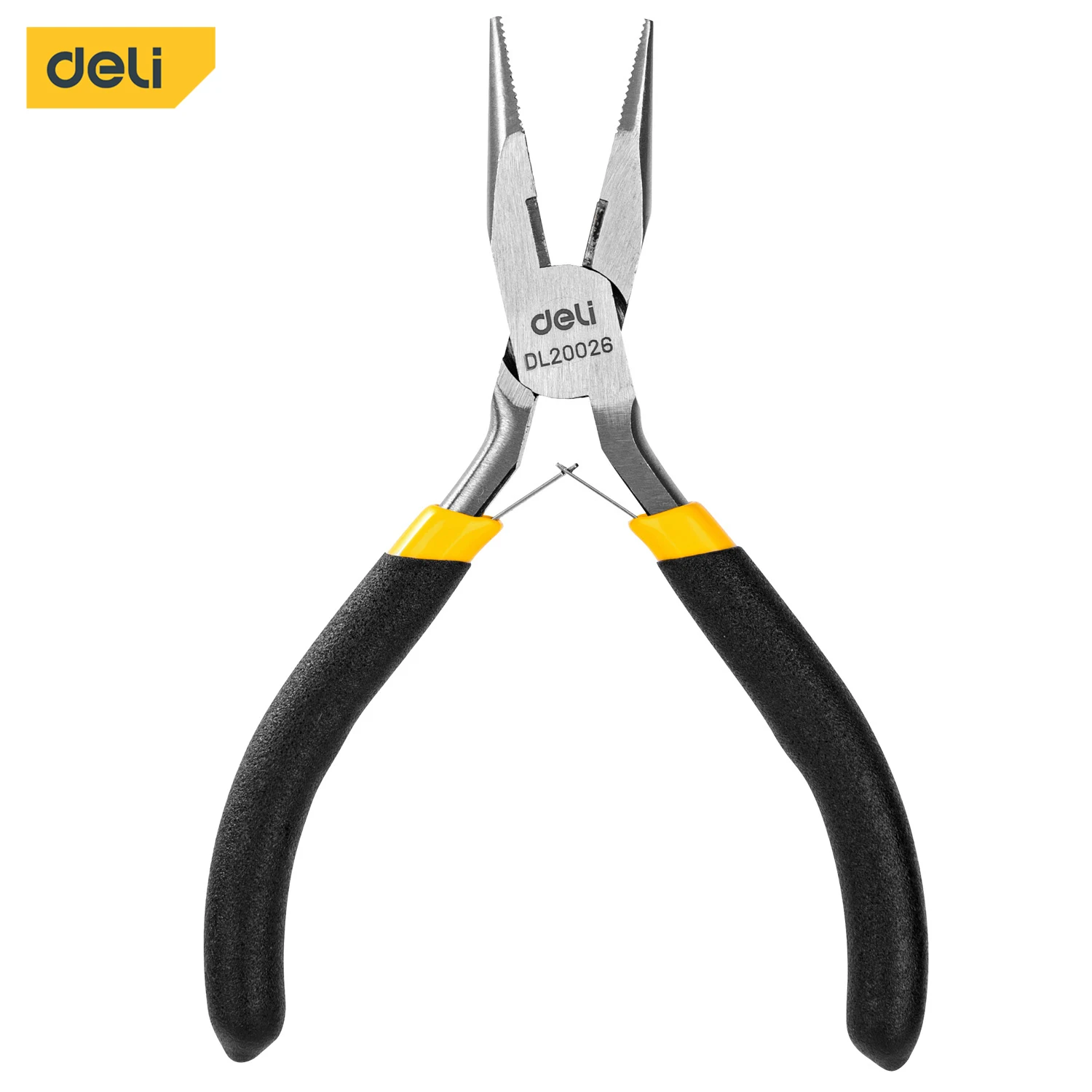 DeLi 5 Inches Universal Wire Cutter Mini Long Nose Diagonal Pliers Pliers Multifunctional Hardware Hand Tools Electrician