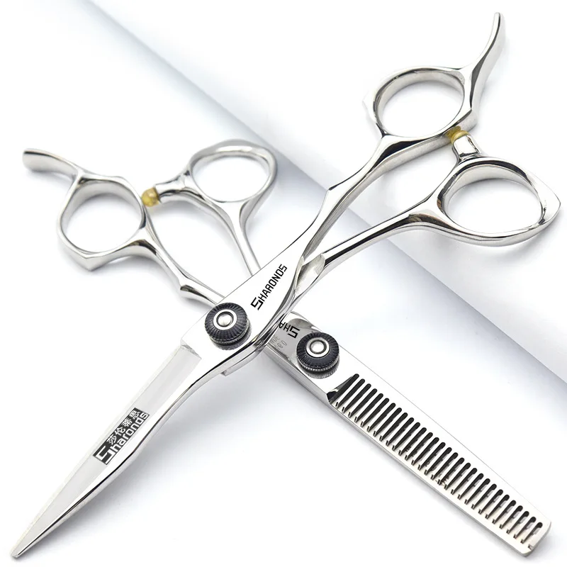 Professional Haircutting Scissors 6 Inch Hairdressing Knife Scissors 440C New Big Samurai Professional Hairdressing Scissors