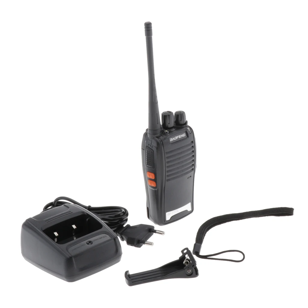 Baofeng-BF-777s Walkie Talkie with Earphone, Interphone, UHF Interphone, Two-Way Radio, Ham Radio, 5W, 16CH, UHF, 1 Piece