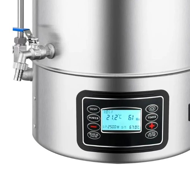 Craft beer machine - integrated home and commercial brewing equipment for sugarization and beer production