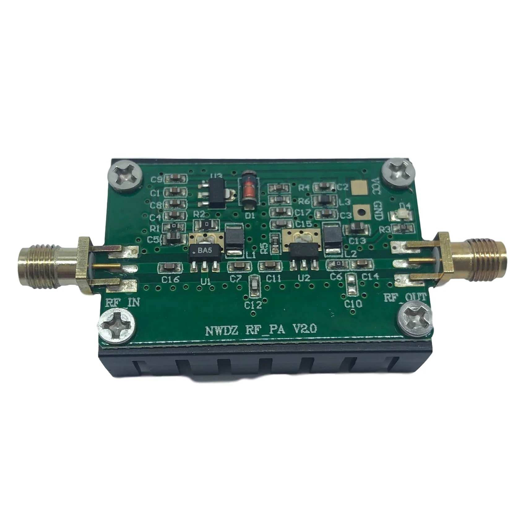 مضخم طاقة الترددات اللاسلكية عريض ، مضخم الموجات القصيرة ، HF ، FM ، VHF ، UHF ، 2-m ، 3W