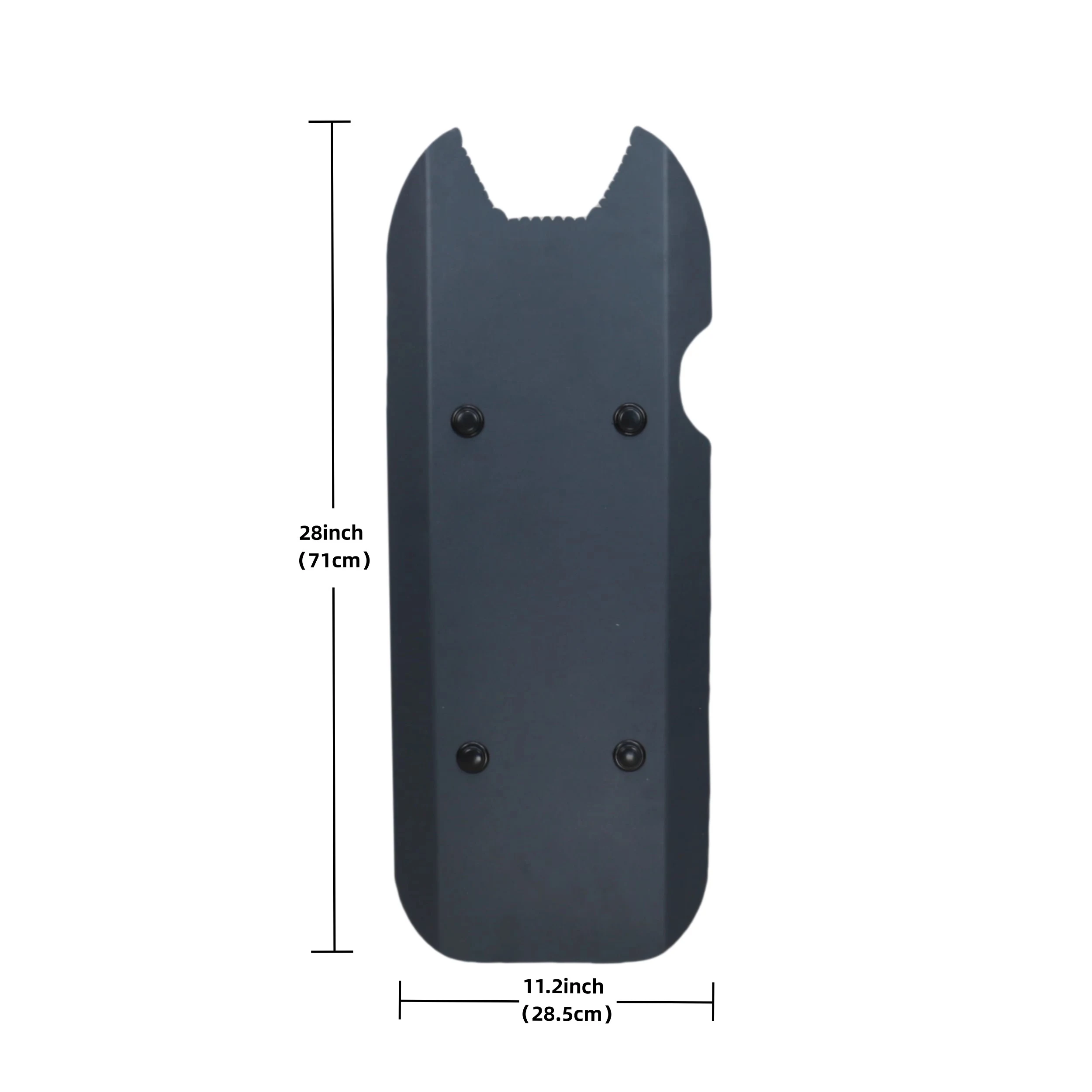 Real ISO Certified Ultra-LightWeight Arm Ballistic Armored Steel NIJ IIIA .44mag Shield Protective  Tactical Combat view 4