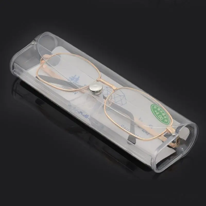 Transparent Glasses Box Portable Reading Glasses Case Sunglasses Eyeglasses Storage Holder Organizer Men Women Eyewear Accesoire