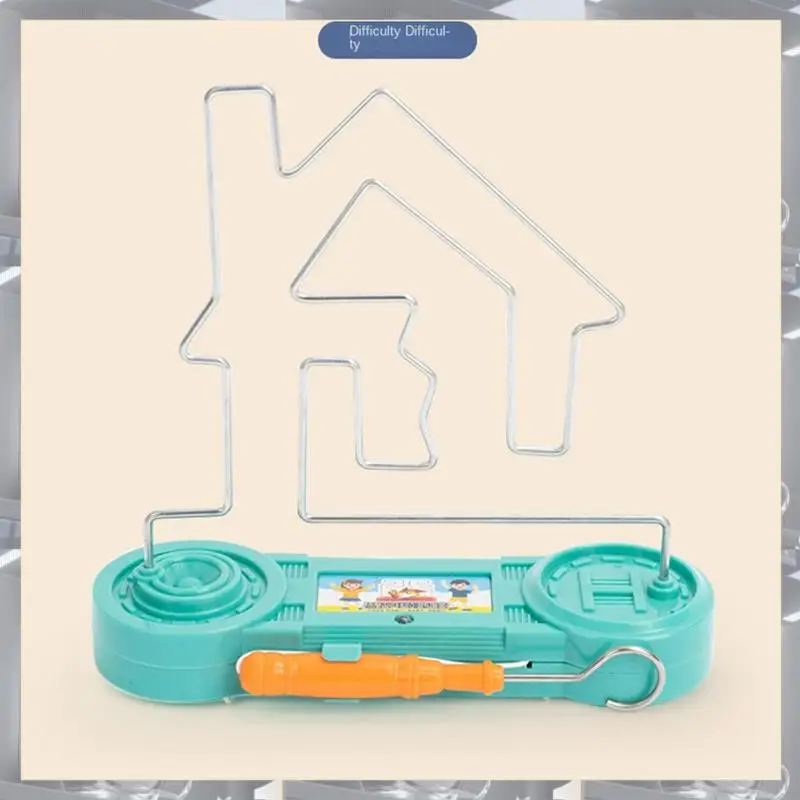 

A84F-Jigsaw Puzzle Electric Collision Maze, Cultivate Thinking Concentration, Electric Collision Desktop Challenge