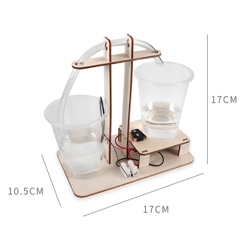 Matériaux d'assemblage manuel de fonafafe à boire faits maison, science et technologie, petites inventions, zones, jouets scientifiques, bricolage