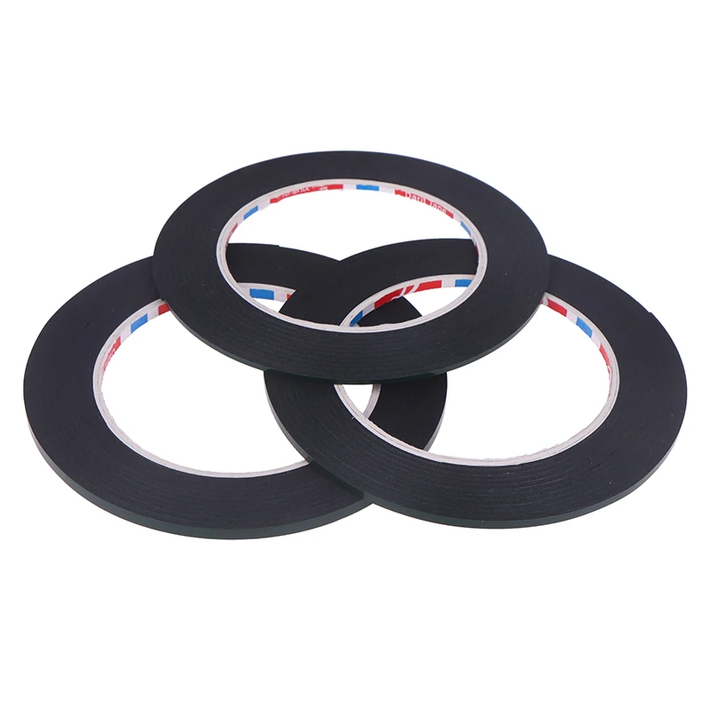 2PCS Foam Tape Adhesive LCD Screen Frameless  2/3/4mm 10meters Double Sided Sticky For TV Borderless Curved Display Sealing Fix