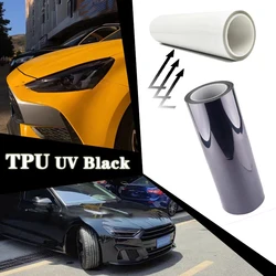 Car TPU PPF Paint Photochromic Film UV Self-healing Anti-scratch Color Change Headlight Protection Film
