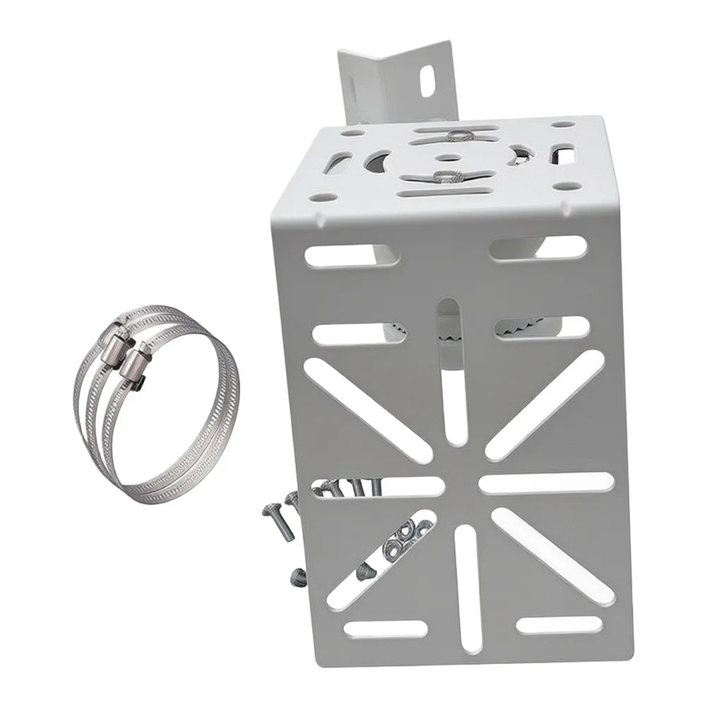 for-outdoor-security-30cm-adjustable-pole-mount-surveillance-bracket-heavy-duty-metal-secure-camera-attachment