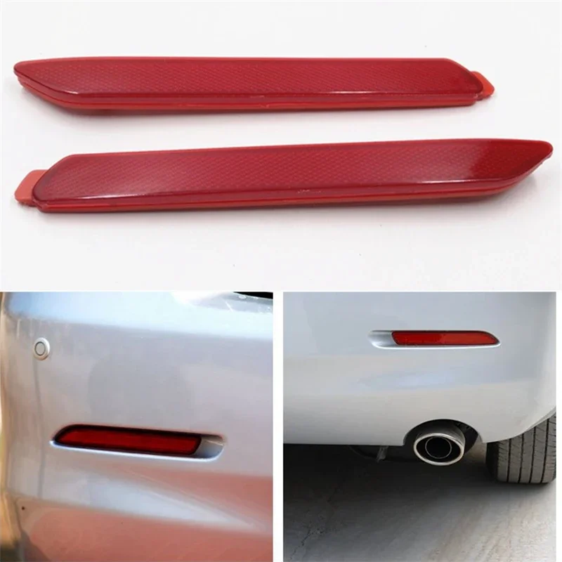 Rear Bumper Light For Toyota Corolla Wish Camry Avensis Verso For Lexus RX300 GX470 Car Tail Red Reflector Warning Lamp