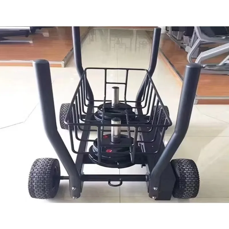 Commercial Use Durable Push Pull Workout with Wheels New Design Steel Tank Sled Machine