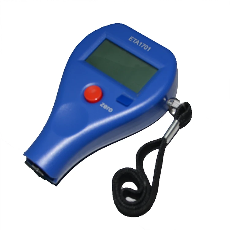 ETA1701 Digital Paint Coating Thickness Gauge F/NF Probes Big LCD