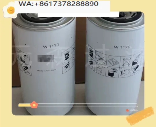 Filter W1170 Car Engine Oil Grid Air Compressor Oil Separator Vacuum Pump Oil Filter W1170 Exhaust Filter