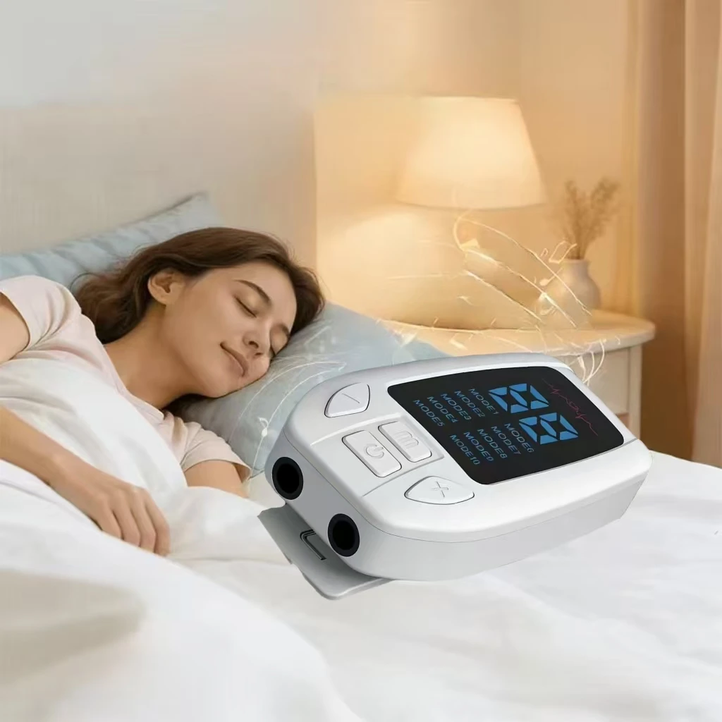 Brain Stimulation Anti Insomnia Sleep Electrotherapy Alpha CES Stim Device for Anxiety Depression Treatment Migraine Neurosism