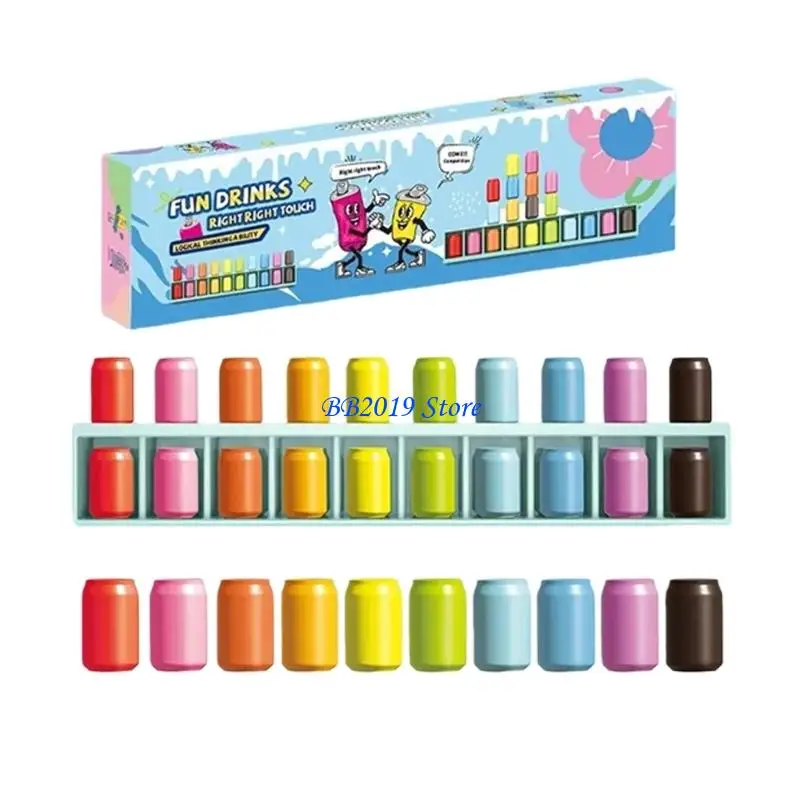 Q0KB 推測ボトル カラーマッチング 記憶ゲームおもちゃ 幼児 旅行 エンターテイメント 子供 屋内 パーティー 集まり アクティビティ用