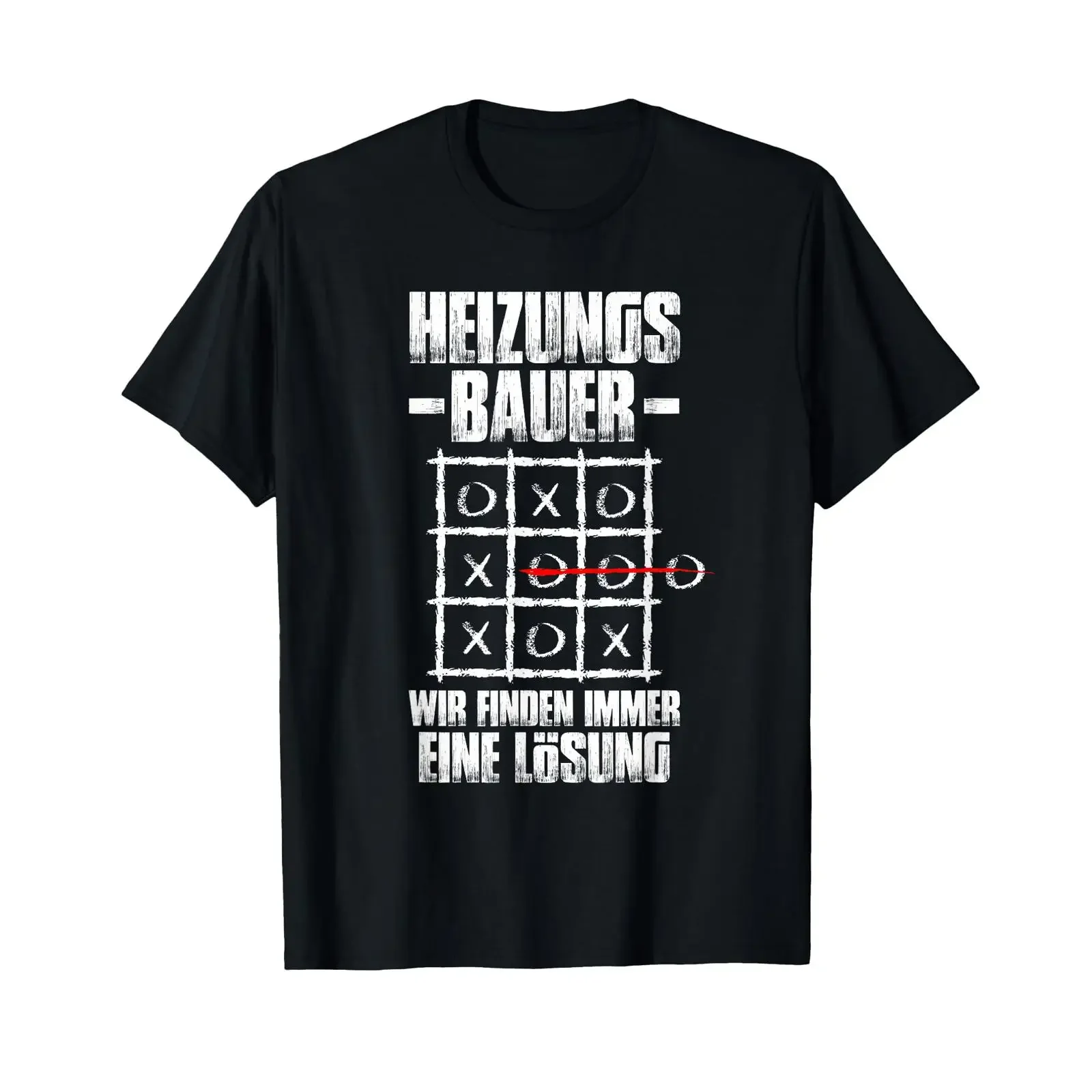 Men's Heating Builder Solution Plumber SHK Plant Mechanic T Shirt black vintage Washed Slightly designer clothes
