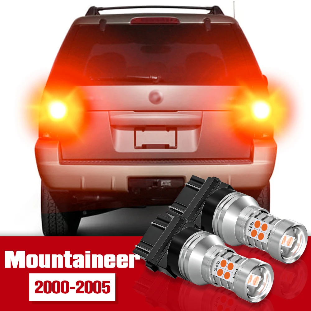 

2pcs LED Accessories Brake Light Bulb Lamp For Mercury Mountaineer 2000 2001 2002 2003 2004 2005