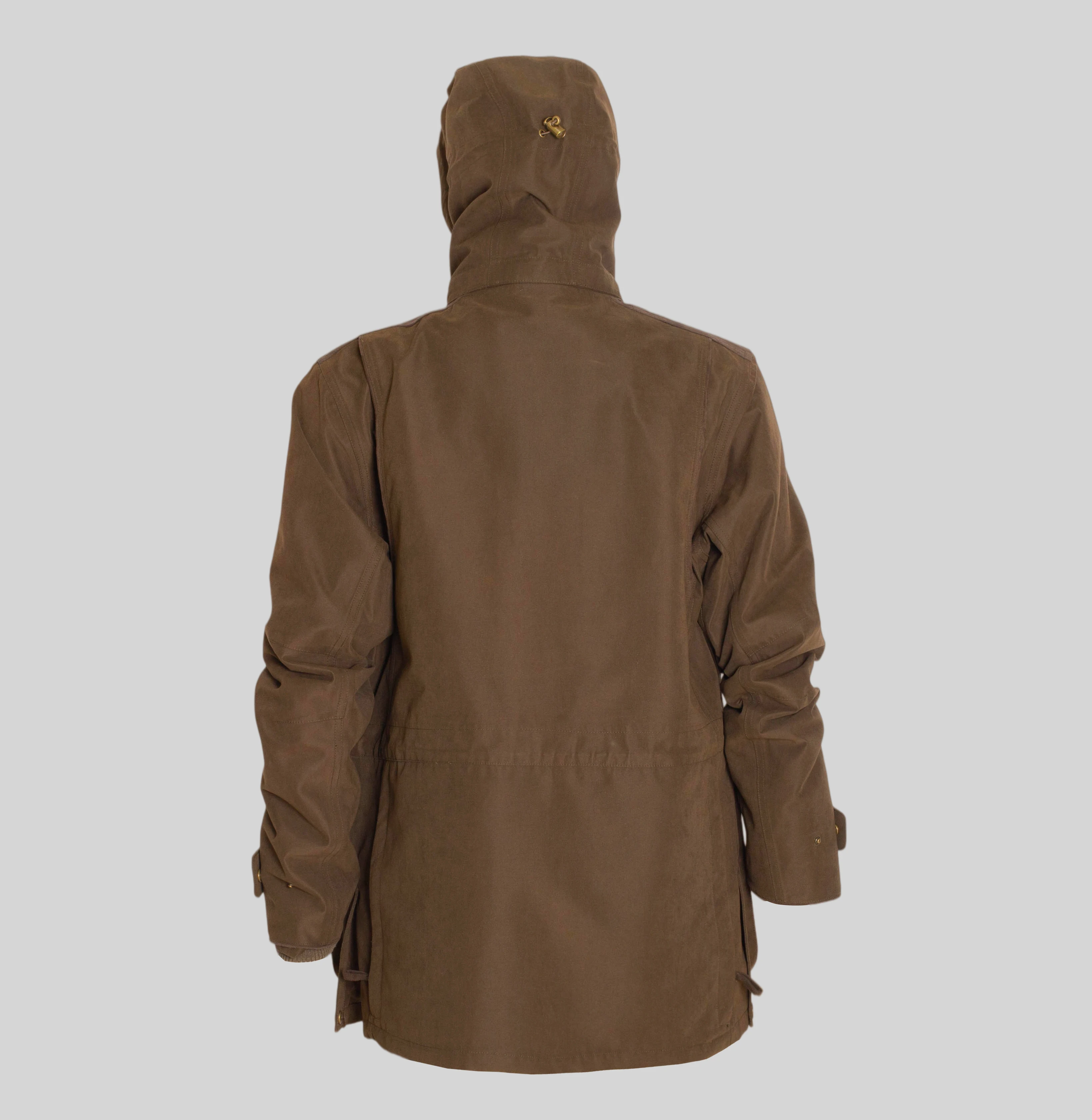 Unisex Outdoor Hunting Shooting Country Style Jacket Stand-up Collar Zipper Open And Bonded Fabric Breathable Waterproof Autumn