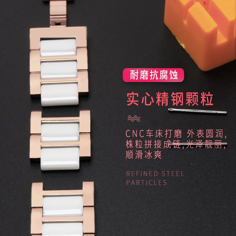 ساعة غوص من السيراميك والفولاذ المقاوم للصدأ ، سوار رائع ، لساعة DW الأحفورية ، فيتا ، كاسيو ، غيا ، إكسسوارات ساعة ، 12 مناسبة ، 14 ، 16 ، 18 ، 19 ، 20 أو