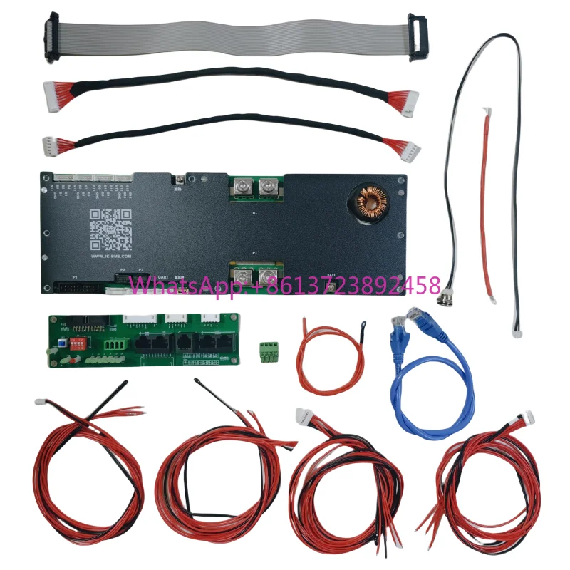 

Newest JiKong V19 Upgrade Active Balance JK-PB2A16S20P Energy Storage Smart CAN RS485 Communicatable Bms With 4.3inch Display