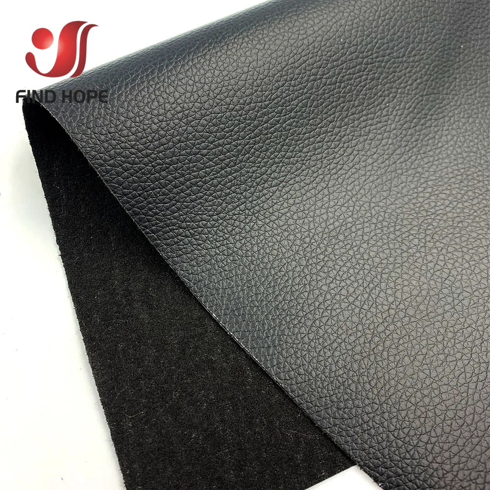 A4 Litchi PU Leatherette Fabric for DIY Projects