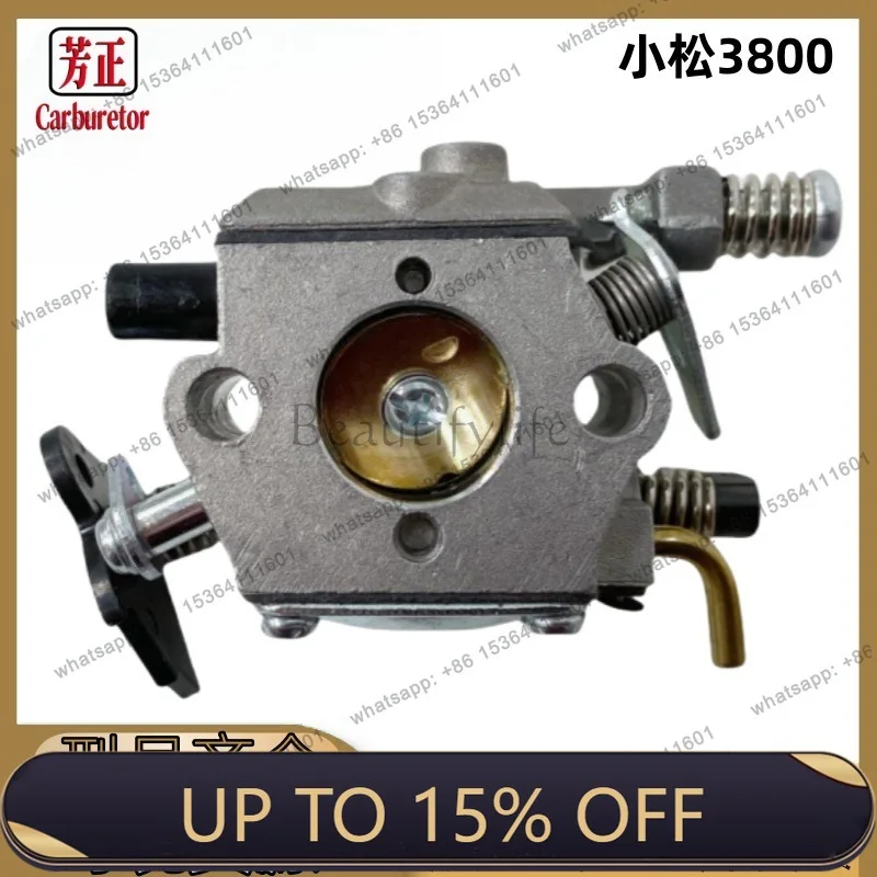 The LS3800 4100 garden machinery carburetor is suitable for 41cc and 38cc chainsaws and chainsaw carburetors