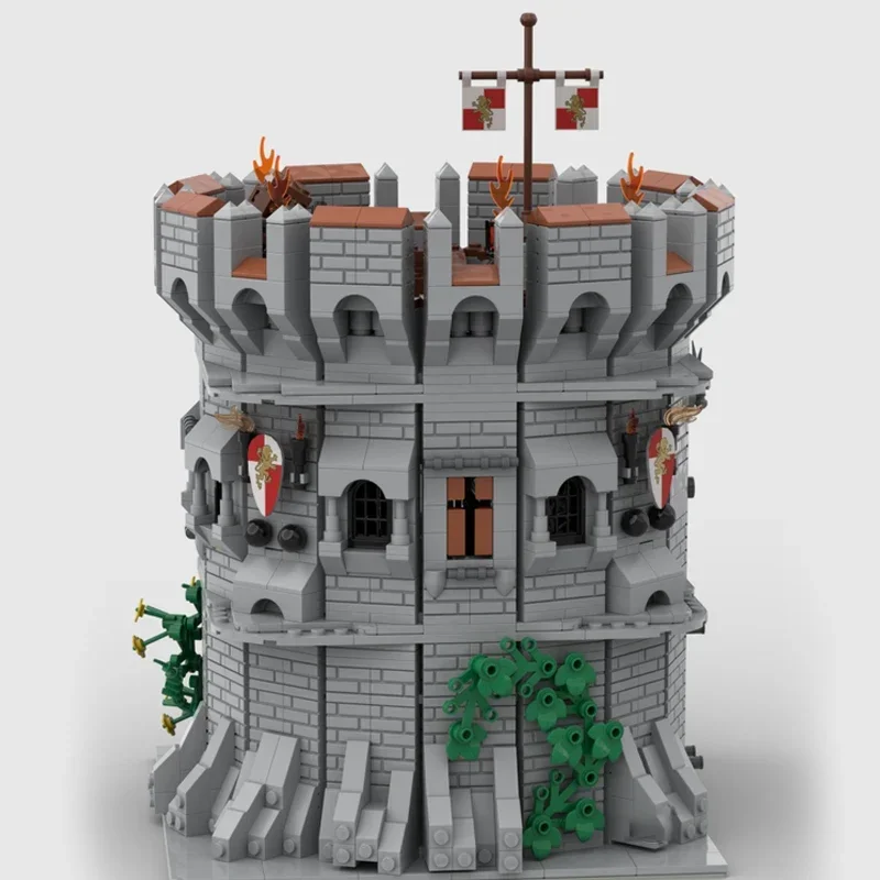 Moc Building Blocks Classic Fortress Model Castle Tower Technical Bricks DIY Assembly Construction Toys For Childr Holiday Gifts