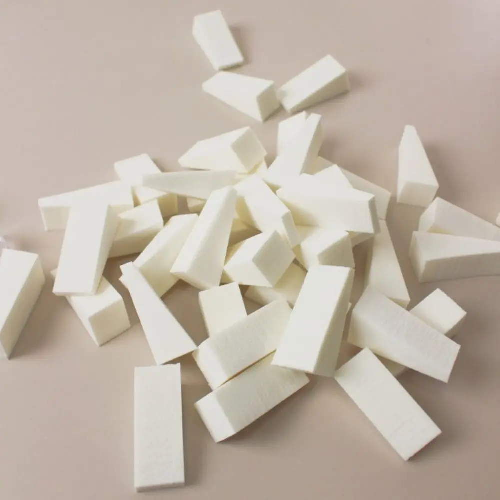 Éponge de maquillage triangulaire douce, bouffante de poudre lisse sèche et humide, mélange de taches, crème anti-cernes, outil de maquillage pour le visage