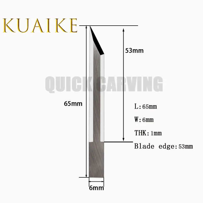 5 قطعة JWEI AOL IECHO AOKE ATOM EMMA حافة مزدوجة إطالة سماكة كربيد التنغستن إيفا PE Foma PVC قطع تهتز شفرة