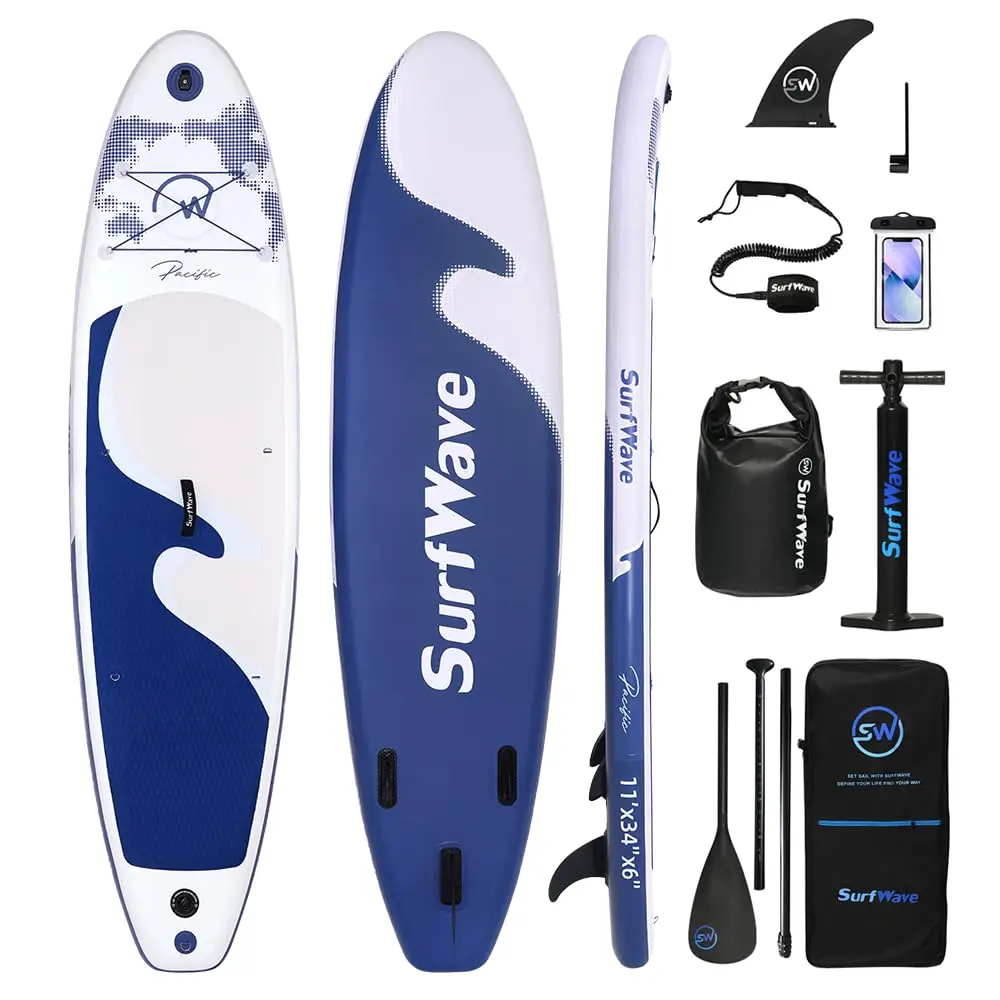 2024 Hot Sell US Warehouse Stock Sup Inflatable Paddle Board Surf Board