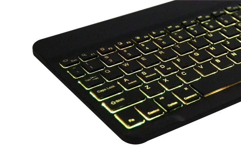 Tablets Keyboard Case for Huawei MediaPad M5 Lite 10 BAH2-W19/L09 7 Color Backlit Keyboard Cover Funda