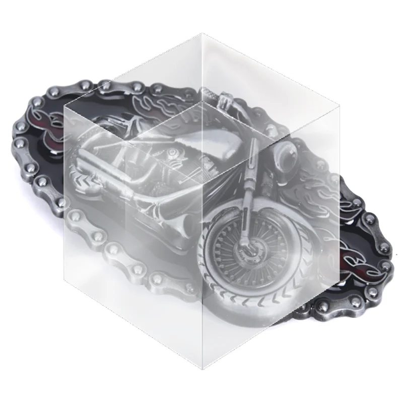 Fashion Men Vintage Motorcycle Modelling Cowboy Alloy Style Belt Buckle