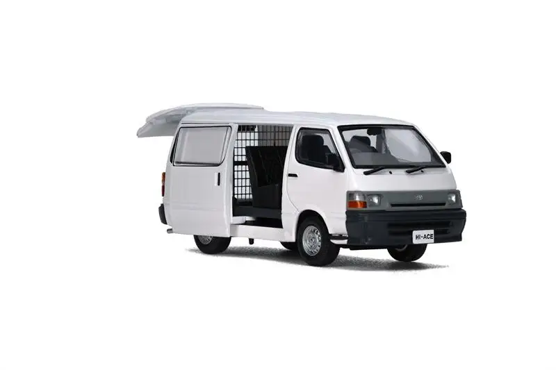 (Pre-Order) 1:64 Hiace Van White Diecast Collector's Vehicle Model Car
