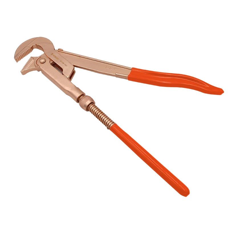 

WEDO ATEX Non-Sparking Water Pump Pliers Aluminium Bronze or Beryllium Copper BAM/FM/GS/ISO/OHSAS Certificate