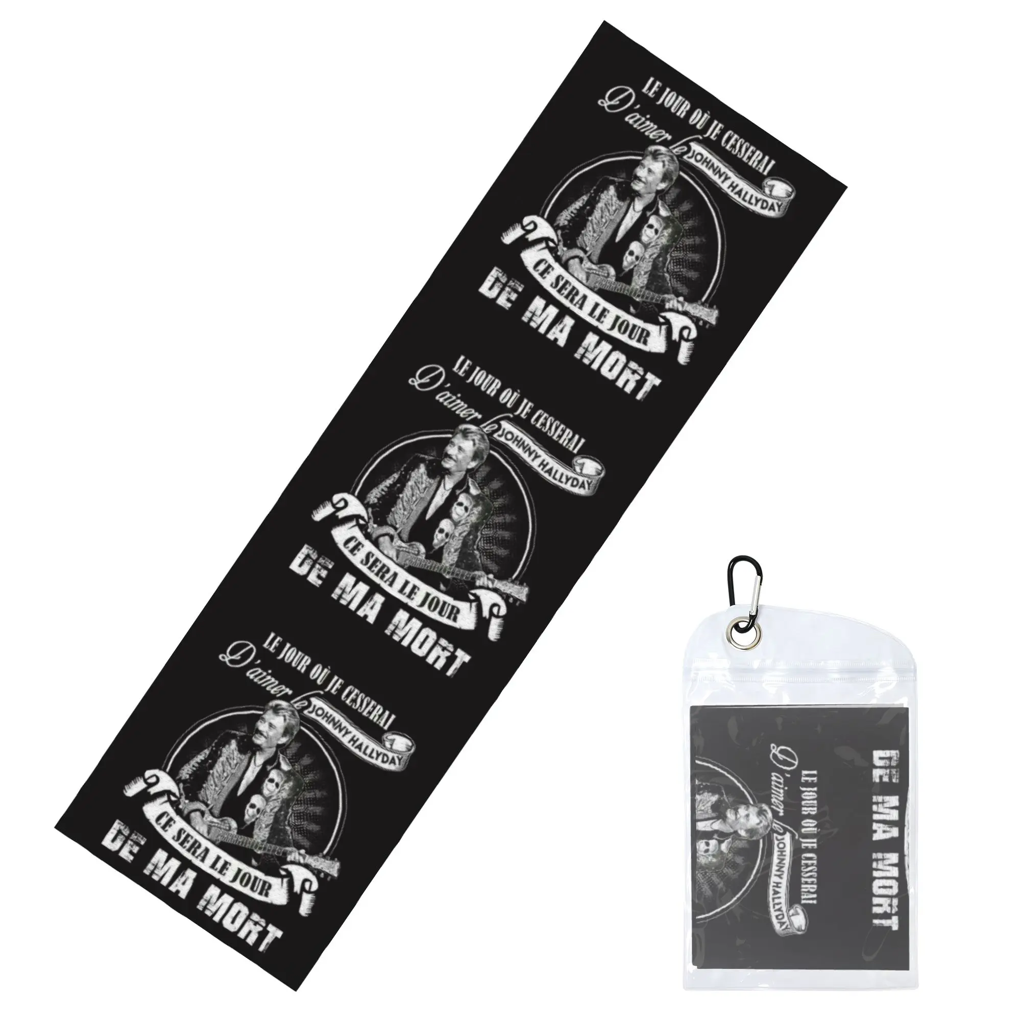 Johnny Hallyday French Singer Towel Quick Drying Heavy Metal Rock Super Soft For Training Towels