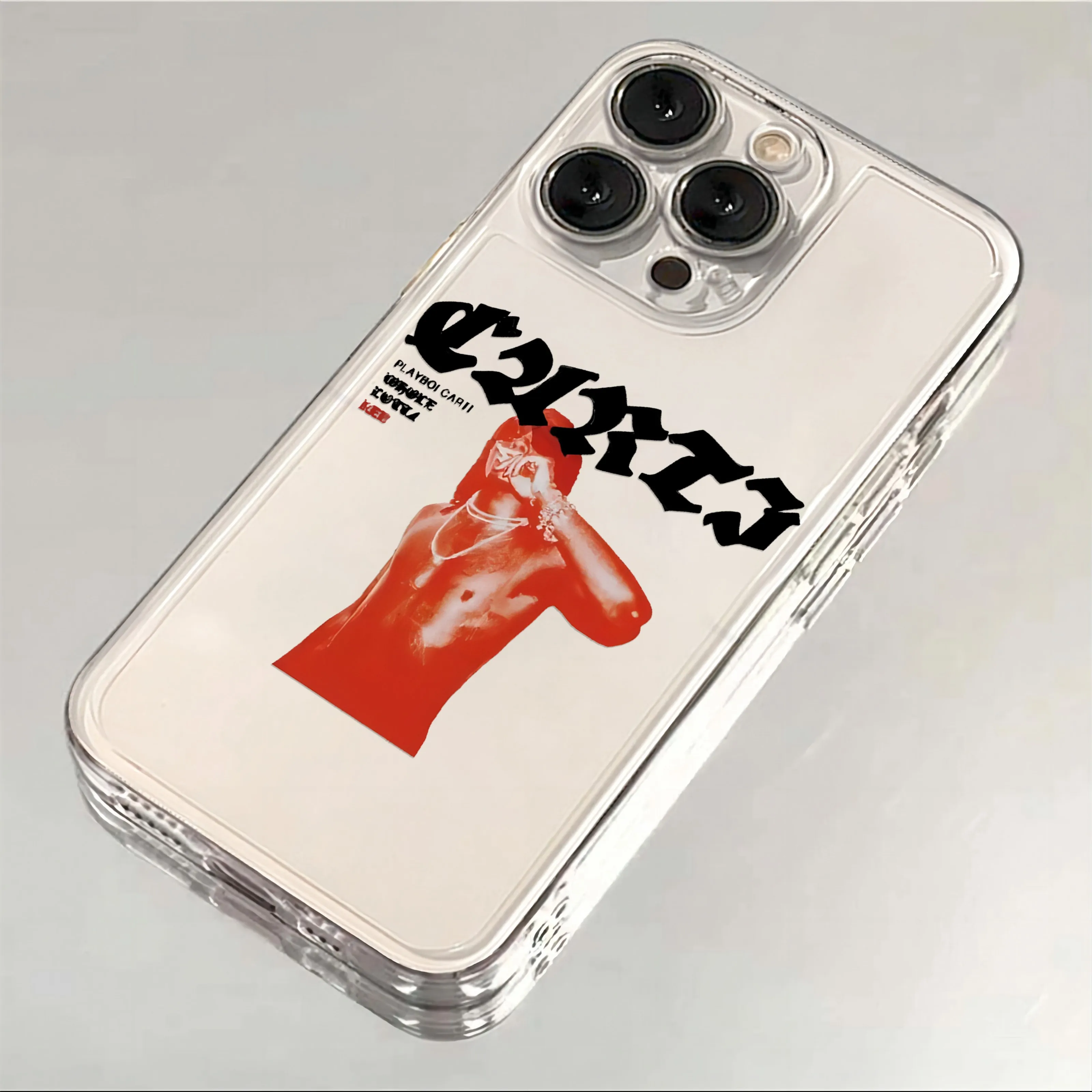 Playboi Carti Rapper Hot Phone Case For iPhone 15 14 13 12 11 Mini Pro Max X XR XSMax 6S 6 7 8 Plus SE20 Transparent Cover