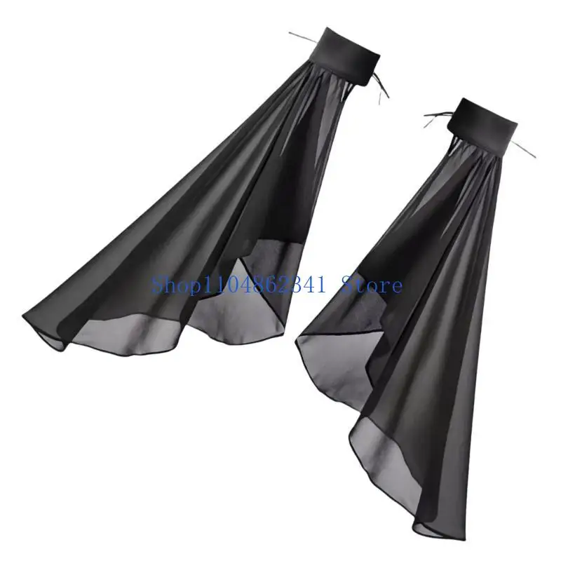 

5asd женские рукава епископа со съемными прозрачными рукавами-манжетами для свадебного платья, свадебное платье с накладными