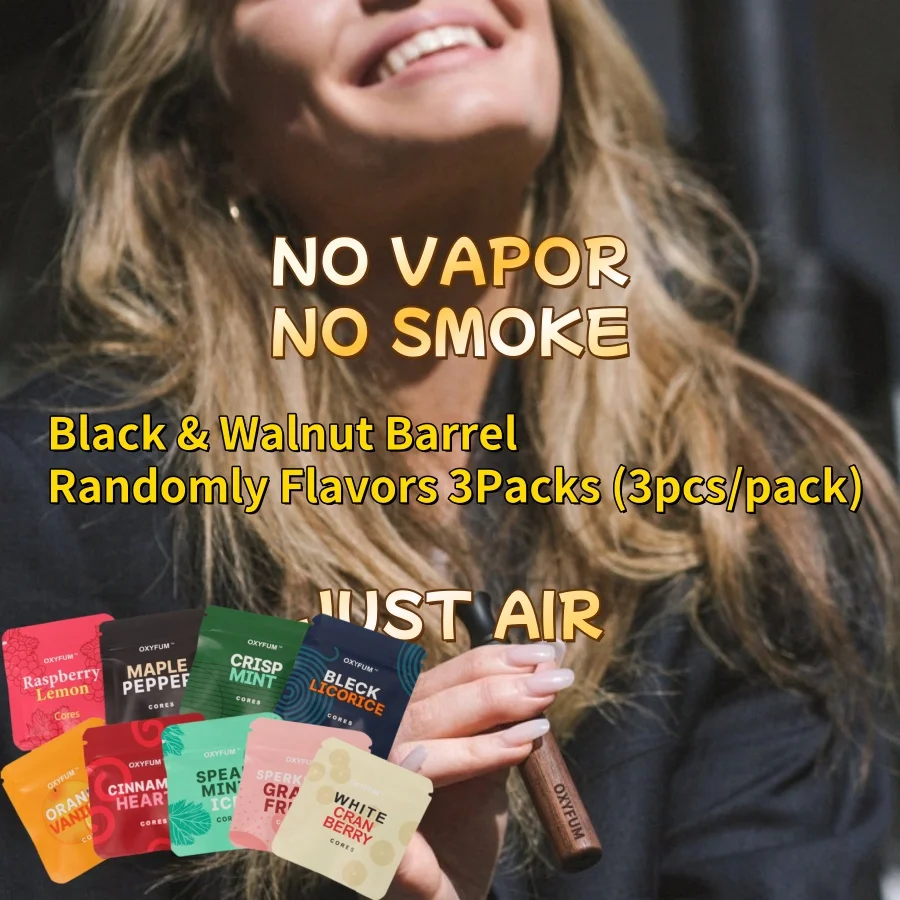 OXYFUM Quit Smoking Stop Smoking Inhaler Mouthpiece Aromatherapy Aromaterapi Artifact Device+3 Packs of Random Flavors image 5