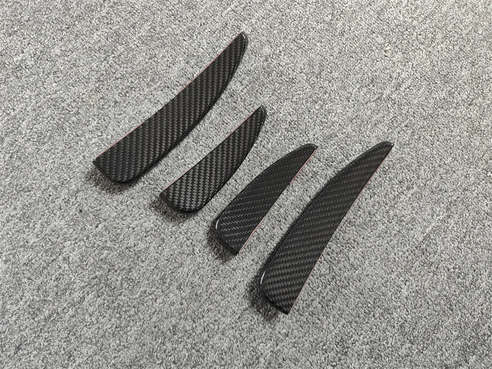 Used for the new Audi R8 V10  carbon fiber CAP style front bumper splitter duckwing body kit