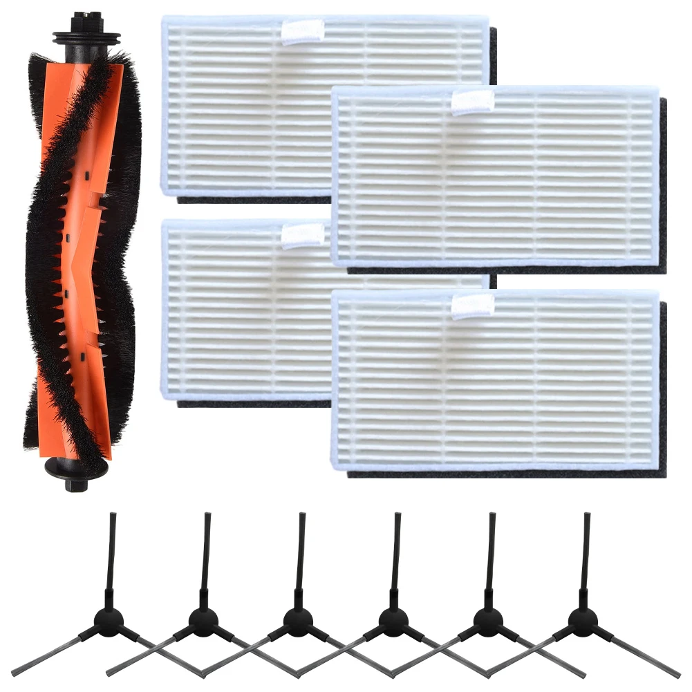 

1 Set Vacuums Main Side Brush Filter For MONSGA MS1 MAX Robot Vacuum Cleaner Replacement Accessories Brush Filter Kits Parts