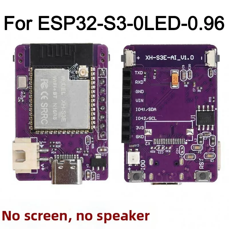 

For ESP32 S3 N16R8 Development Board with Integrated AI Voice and 0.96 inch For OLED Screen for IoT Smart Home Applications